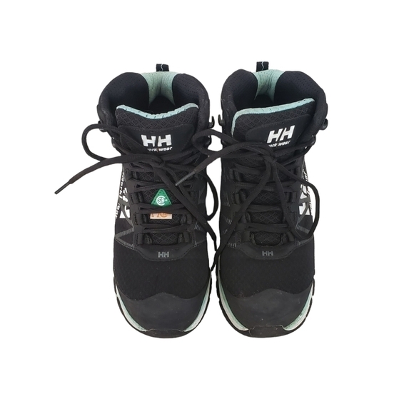 Helly Hansen Aluminum Toe Composite Plate Mid Cut Safety Hiker Work Boots - Picture 5 of 14